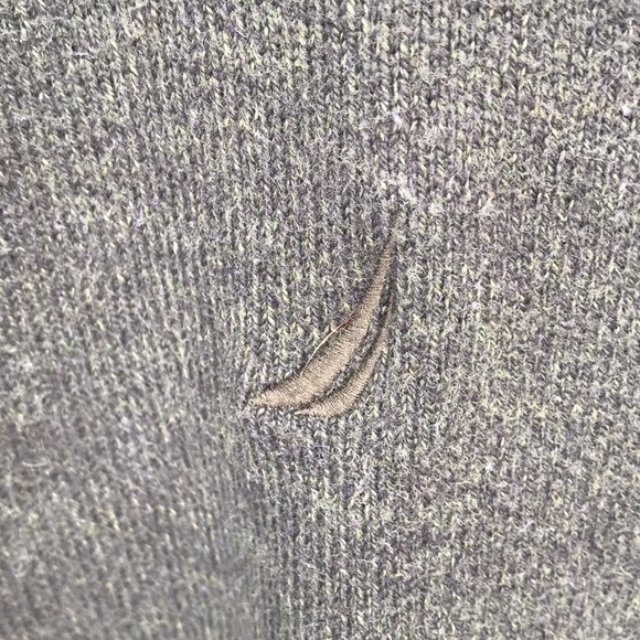 Nautica men’s dark green 1/2 zip sweater - Picture 3 of 3